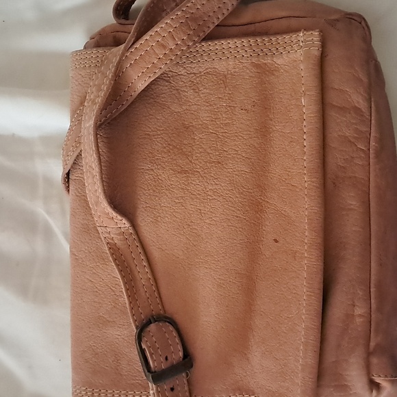 Hand Made American Indian Suede Leather Bag - Picture 8 of 9